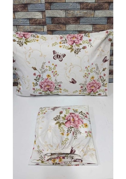 Pamuklu Ranforce Kumaş Tek Kişilik Lastikli Çarşaf Takımı (100X200 & 120X200) fiyatları