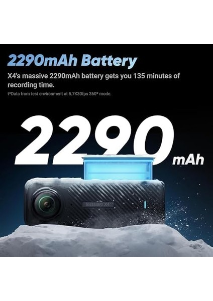 X4 360 Derece 8k Aksiyon Kamera modelleri
