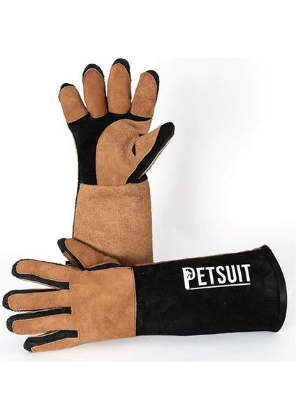 5 Parmak Koruyucu Eldiven Siyah/taba 45CM fiyatları