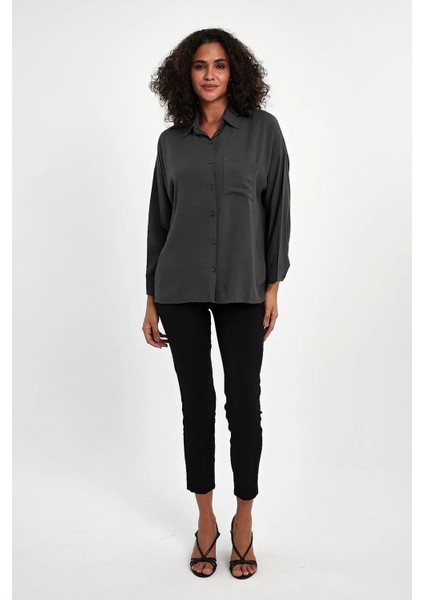 Kadın Oversize Poplin Gömlek fiyatları