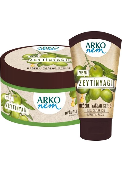 Arko Değerli Yağlar Zeytinyağlı El ve Vücut Kremi 250 ml + 60 ml