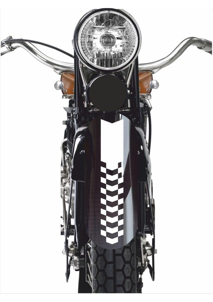 35 x 5 cm Motor Çamurluk Araç Şerit Sticker V5