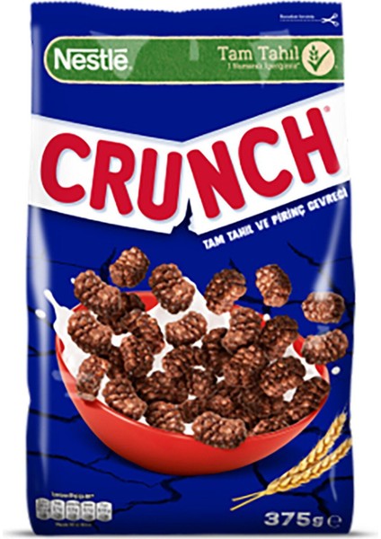 Crunch Tam Tahıl ve Pirinç Gevreği 375 gr x 4 Adet fiyatları