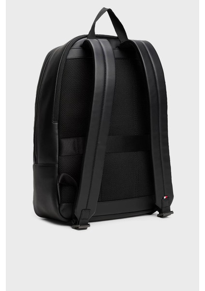 Logolu Ayarlanabilir Omuz Askılı Sırt Çantası Erkek Sırt Çantası AM0AM13490 Bds modelleri