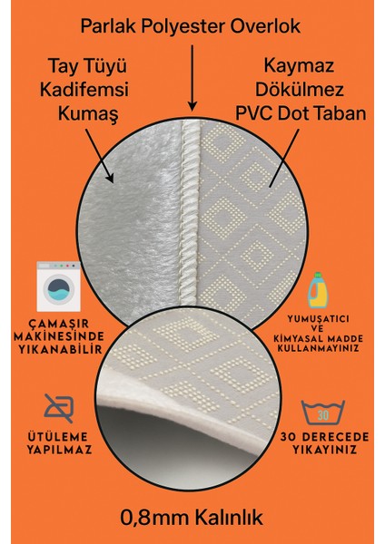 Bathroom Desenli Eko Banyo Paspası, Kaymaz Taban, Makinada Yıkanabilir, Dijital Baskı 2'li Set indirimleri