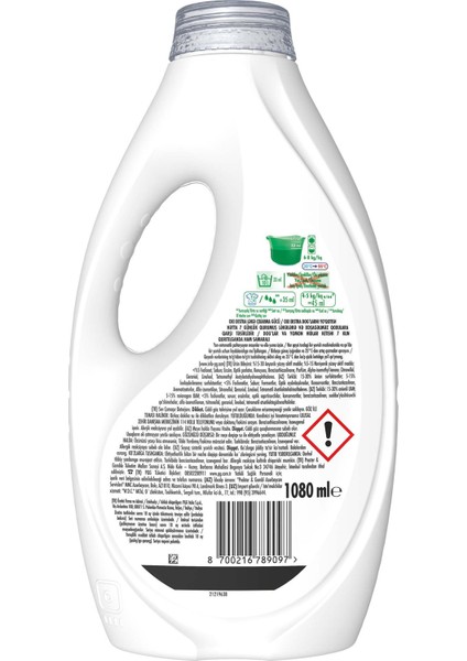 Sıvı Çamaşır Deterjanı Oxi 24 Yıkama