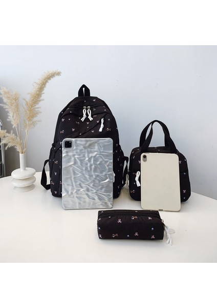 Üç Parçalı Öğrenci Okul Çantası Kampüs Omuz Çantası (Yurt Dışından) fiyatları