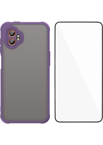 Samsung Galaxy Xcover7 Pro Skin Touch Tpu Pc Telefon Arka Kapağı Ekran Filmi ile (Yurt Dışından)