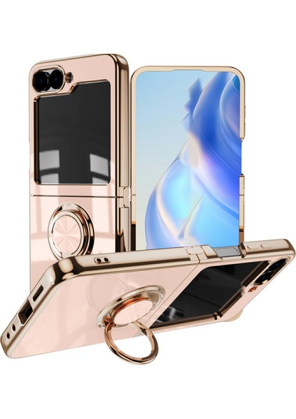 Samsung Galaxy Z Flip6 5g Tpu Telefon Kılıfı ve Halka Tutucu (Yurt Dışından)
