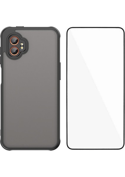 Samsung Galaxy Xcover7 Pro Skin Touch Tpu Pc Telefon Arka Kapağı Ekran Filmi ile (Yurt Dışından)