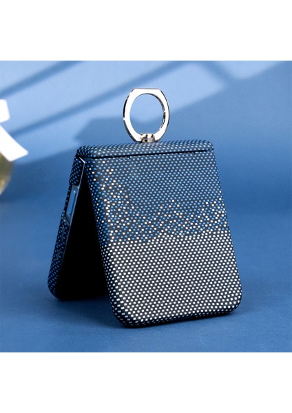 Samsung Galaxy Z Flip7 Fe 5g / Flip6 5g Halka Tutucu Ayaklı Pc Kılıfı ve Temperli Cam Ekran Koruyucu (Yurt Dışından) fiyatları