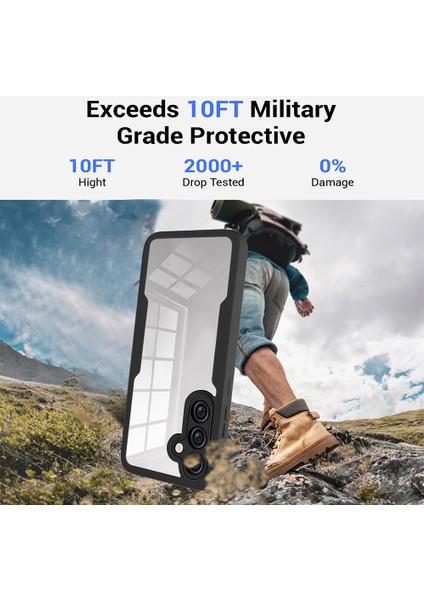 Samsung Galaxy S24 Akrilik + Tpu Şeffaf Telefon Kılıfı ve Pet Ekran Filmi (Yurt Dışından) fiyatları