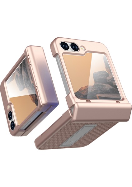 Samsung Galaxy Z Flip7 Fe 5g / Flip6 5g Kickstand Kılıf Sert Pc Telefon Arka Kapağı (Yurt Dışından) fiyatları
