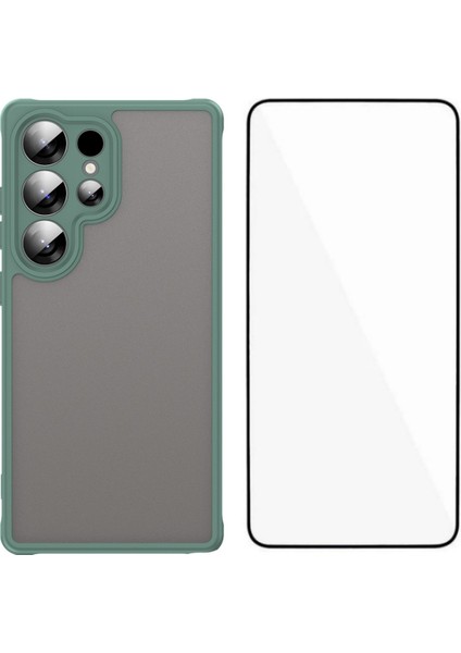 Samsung Galaxy S24 Ultra Skin Touch Tpu Pc Telefon Arka Kapağı Ekran Filmi ile (Yurt Dışından)