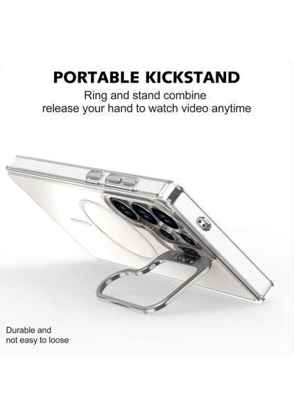 Samsung Galaxy S24 Ultra Tpu + Akrilik Degrade Telefon Kılıfı Magsafe ile Uyumlu (Yurt Dışından) fiyatları