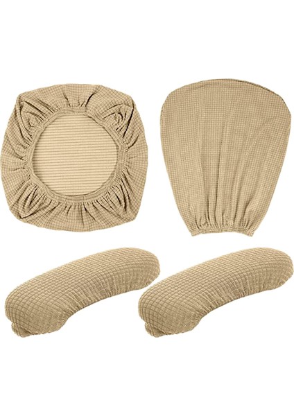 Sandalye Koltuk Ğı Streç Bilgisayar Sandalye Koltuk Sarı (Yurt Dışından)