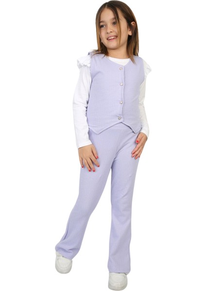 Kız Çocuk Takım Yelekli