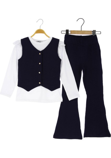 Kız Çocuk Takım Yelekli