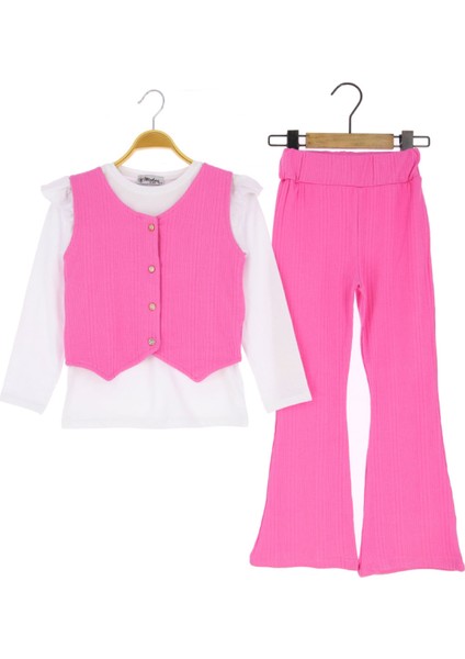 Kız Çocuk Takım Yelekli