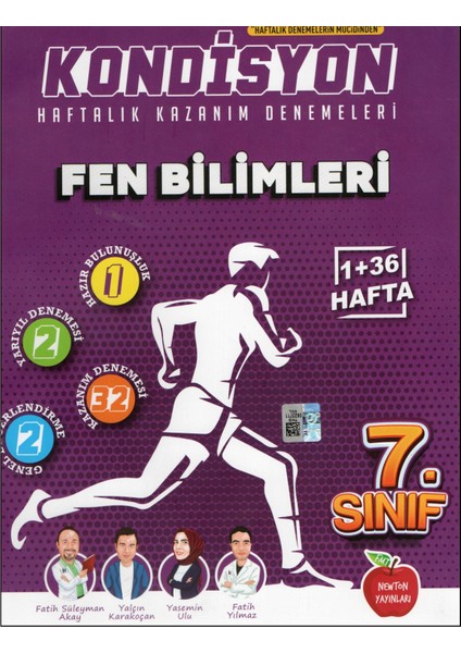 7. Sınıf Kondisyon Fen Bilimleri Denemesi
