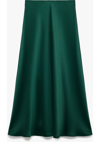 Regular Fit Midi Saten Etek fiyatları