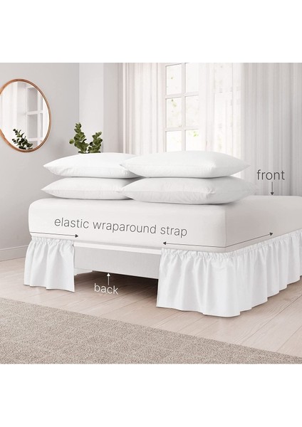 Baza Fırfırı & Tek Kişilik & Beyaz - Ranforce Kumaş modelleri