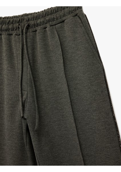 Scuba Kumaş Cepli Cigarette Kesim Eşofman Pantolon modelleri