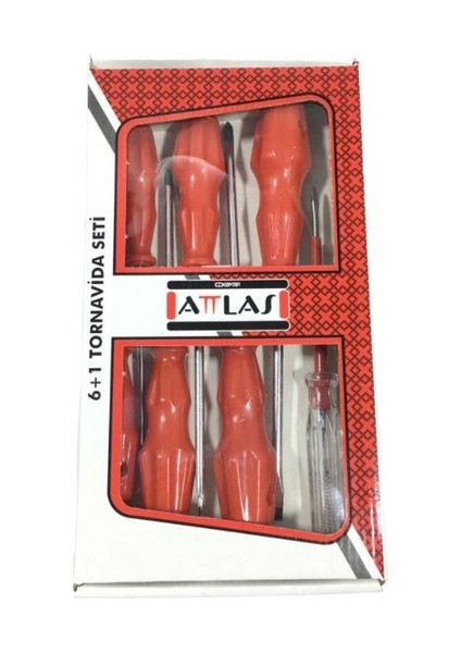 Atlas Tornavida Takımı 6+1 HT1101 (Kontrol Kalemli) modelleri