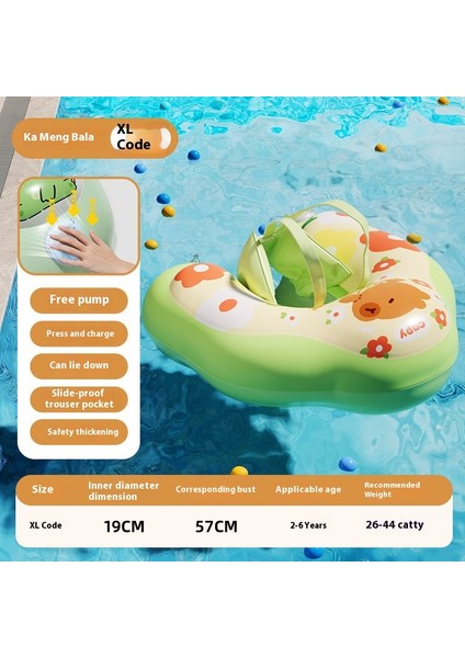Plankton Şişme Bebek Yazlık Bebek ve Yürümeye Başlayan Çocuk Yüzme Çemberi (Yurt Dışından)