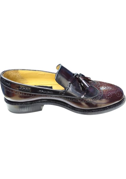 Klasik Bordo Erkek Ayakkabı modelleri