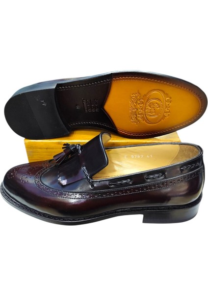 Klasik Bordo Erkek Ayakkabı indirimleri