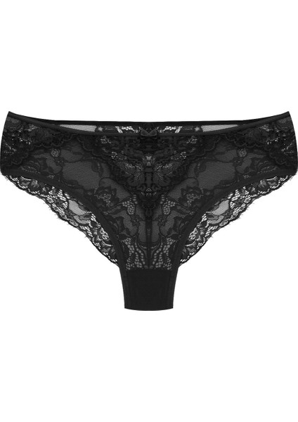 Kadın 3'lü Dantelli ve Tüllü Fantezi Külot (%96 Pamuk - %4 Elastan) fiyatları