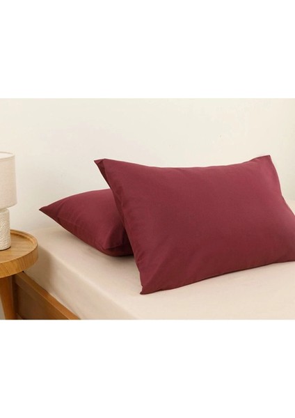 Yastık Kılıfı - Pamuklu - 2'li - Yumuşak Doku