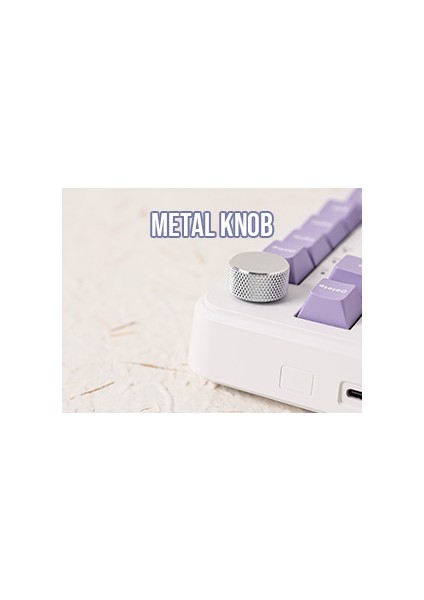 AK820 Max He Hall Effect Manyetik Switch Kablolu Oyun Klavyesi 8000Hz Mor Beyaz fiyatları
