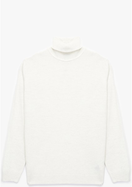 Uzun Kollu Basic Balıkçı Yaka Triko Kazak modelleri