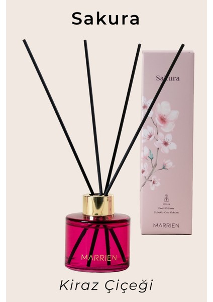 Sakura Çubuklu Oda Kokusu 100 ml | Kiraz