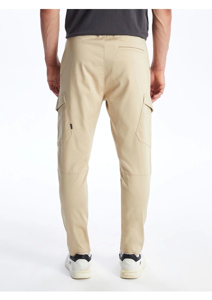 Xsıde Bej Slim Fit Erkek Kargo Pantolon fırsatları