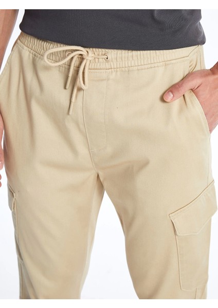 Xsıde Bej Slim Fit Erkek Kargo Pantolon indirimleri