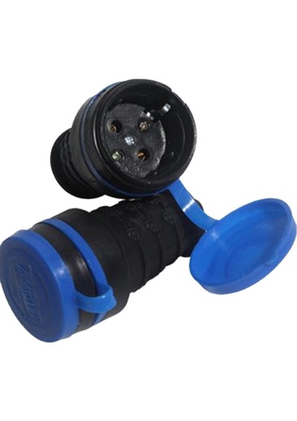 Monofaze Kauçuk Dişi Fiş 16A 250V