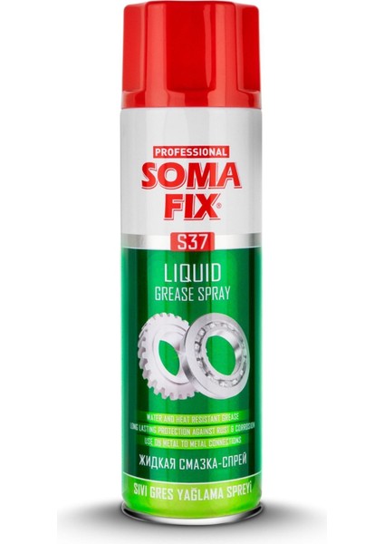 S37 Sıvı Gres Yağlama Spreyi 500ML