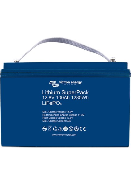 12.8V 100AH Lithium Akü Battery BMS Dahil, BAT512110710