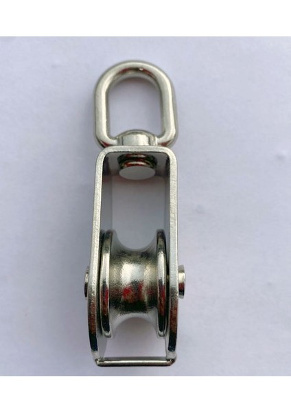 Paslanmaz Krom Tekli Makara 50MM