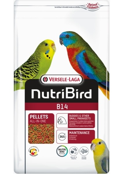 Nutribird B14 Muhabbet Pelet Yem 3 Kg fiyatları