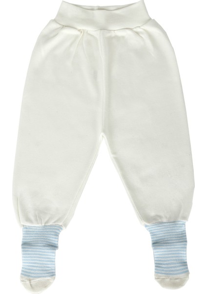 Yenidoğan Bebek Çoraplı Tek Alt Pantolon