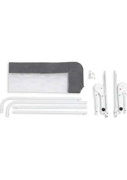 Yatak Bariyeri Gri-Beyaz Biye 120X50 cm indirimleri