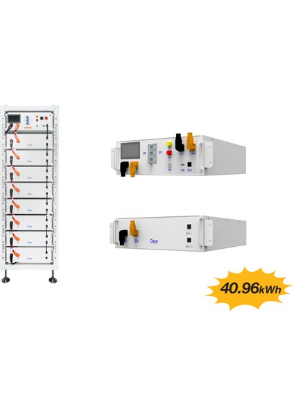 Yüksek Voltaj Lityum Akü 40.96 Kwh