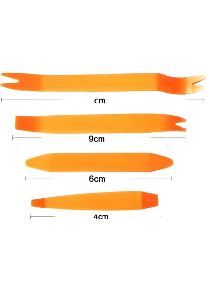Araba Kapı Klipleri Araba Paneli Trim Sökme Aracı Kitleri Sökme Takma Aracı Seti Panel Kapı Klipsi Trim Plastik El Aleti Setlerirenk:1 Adet (Yurt Dışından)