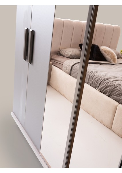 Minnesota 6 Kapaklı Gardırop %100 Mdf modelleri