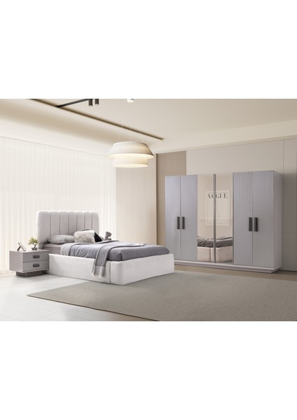 Minnesota 6 Kapaklı Gardırop %100 Mdf