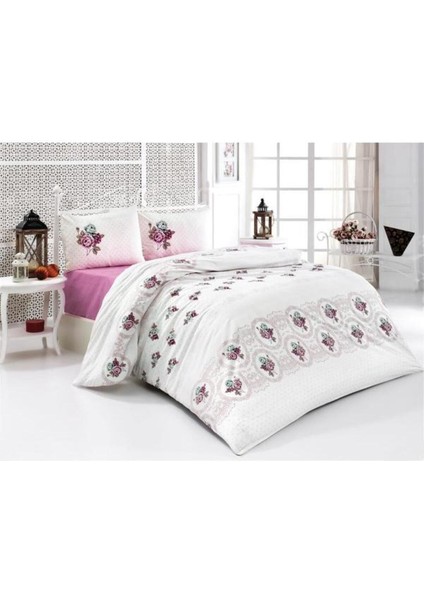 Çift Kişilik Nevresim Takımı – 200X220 cm Nevresim, 220X240 cm Çarşaf, 2 Adet Yastık Kılıfı